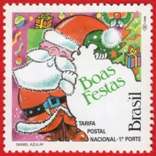 切手の博物館のクリスマス