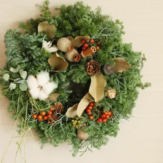 クリスマスリース作りワークショップ