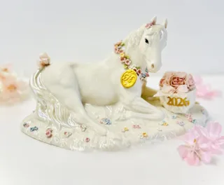 干支のワークショップ　干支ドール2026「幸せの白馬」