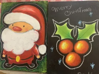 チョークアート