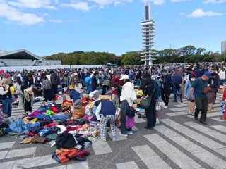 駒沢オリンピック公園フリーマーケット(1月)