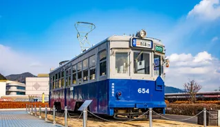 被爆電車［650形654号路面電車］車内公開（12月）