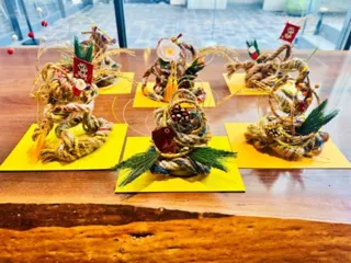 「正月飾り」美術館ワークショップ