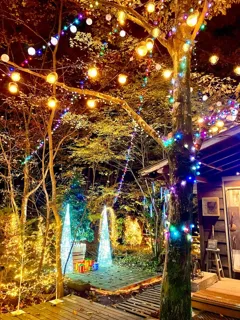 サンタヒルズのクリスマスイルミネーション