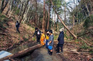 メッツァで生きもの保全活動！トウキョウサンショウウオを守ろう