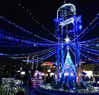 小郡市賑わい創出イルミネーション 点灯式