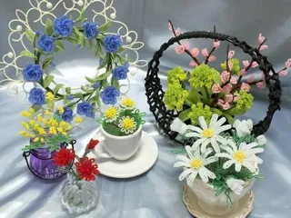 クラフトハートトーカイ（アピタ千代田橋店）11月　ビーズフラワーワークショップ