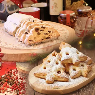 ドイツの伝統菓子シュトレン＆デニッシュ生地のクリスマスパン