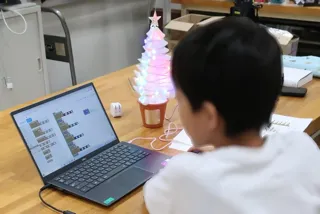 米子高専 デジタル教室「イルミネーションをプログラミングしよう」