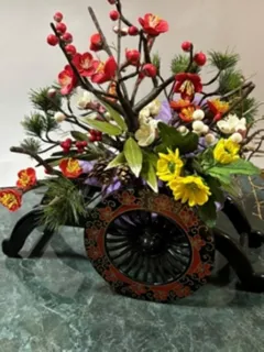 パンフラワーとシルバーアクセサリー展