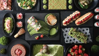 グランドプリンスホテル広島 いちごブッフェ ～ 和庭園 ～