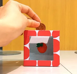 冬限定新工作プログラム「お金の消える貯金箱」