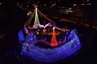 和気駅前イルミネーション