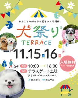 犬祭りテラス（11月）