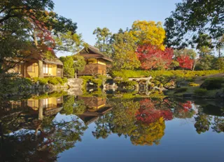 【紅葉・見ごろ】奈良の名勝 依水園