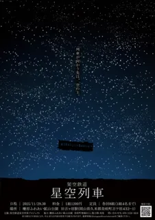 旧吉ヶ原駅発　架空鉄道　星空列車