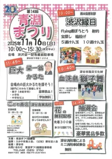 深谷市誕生20周年 第14回青淵まつり