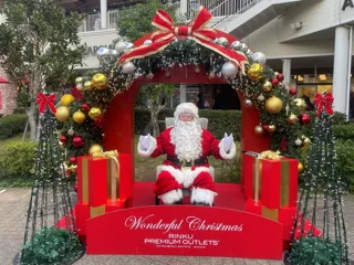 りんくうプレミアム・アウトレット　サンタクロース写真撮影会＆グリーティング