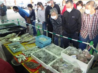漁師さんの朝市（12月）