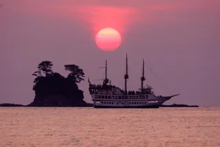 九十九島遊覧船　大晦日サンセットクルーズ