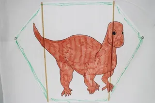 淡路島国営明石海峡公園　お絵かき凧