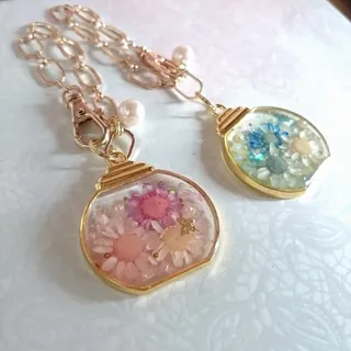 クラフトハートトーカイ（コクーンシティ店）12月お花のバッグチャームワークショップ