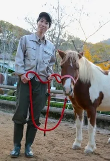 来年は午年！ポニーと記念撮影