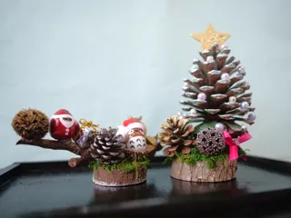 ミニクリスマスツリーを作ろう！