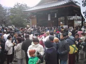 道明寺天満宮　初天神うそかえ祭