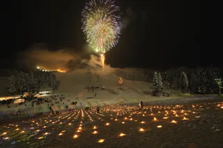 上越国際スキー場　大晦日カウントダウンイベント