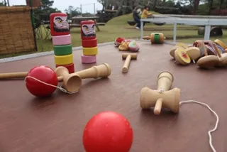 お正月限定イベント「懐かしいおもちゃ遊び」