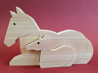 糸のこ盤をつかって干支の置物をつくろう