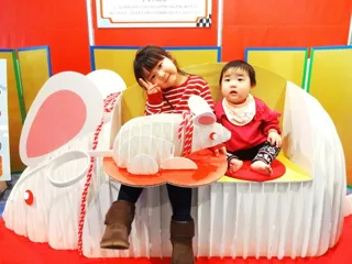 乗れる！でっかい張り子（午年ver.）