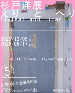 開館5周年記念「杉戸洋展：えりとへり / flyleaf and liner」