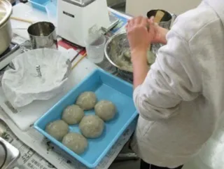 科学教室「手作りこんにゃく」