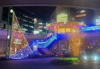 第26回溝口駅前キラリデッキイルミネーション