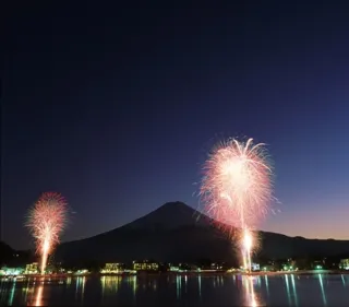 2026河口湖・冬花火
