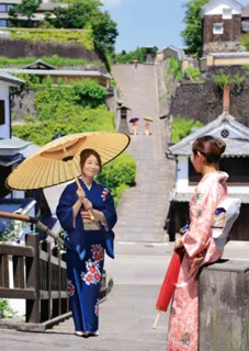 城下町きつき　和服とひいなめぐり展