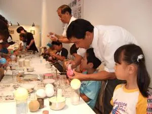 長八美術館　冬休み製作体験教室