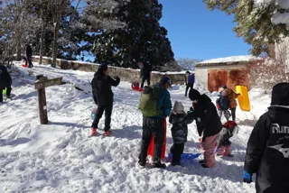 南国紀州の雪あそび