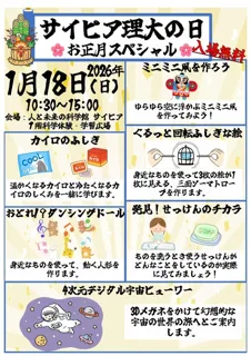 サイピア理大の日 お正月スペシャル