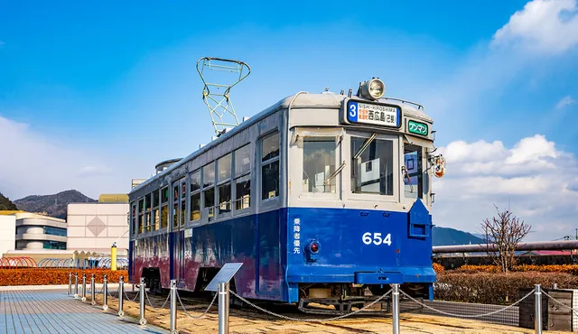 被爆電車［650形654号路面電車］車内公開（6月） - 広島県広島市安佐南