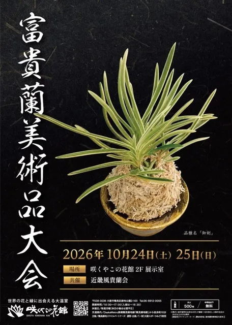 【大阪遠征戦利品】富貴蘭　必見!!輝羅々 富貴蘭美術品大会｜大阪府大阪市鶴見区のイベント｜イベンティア