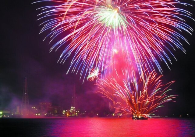 第40回 たけはら夏まつり花火大会