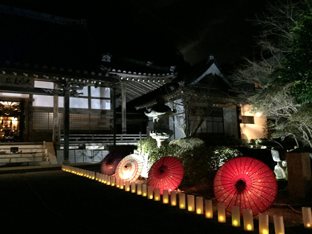 銅栄山光明寺　除夜の鐘突きライトアップイベント