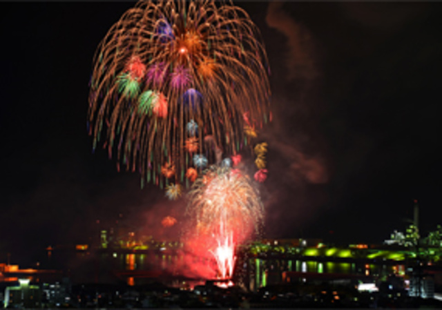 みなと祭花火大会