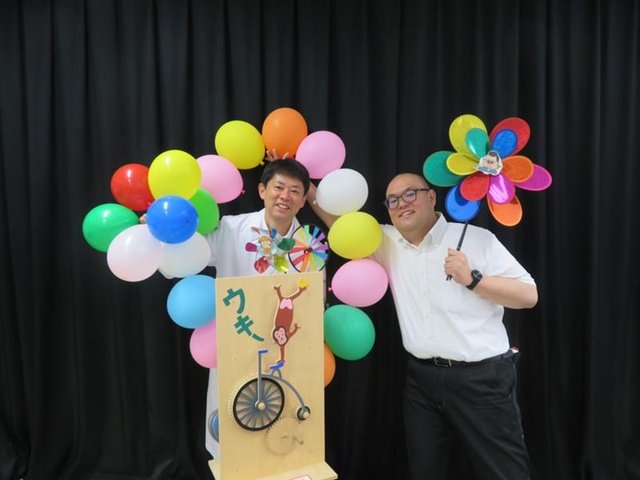 おもしろ！びっくり！サイエンスショー！回転BABABA　BAN大ショー