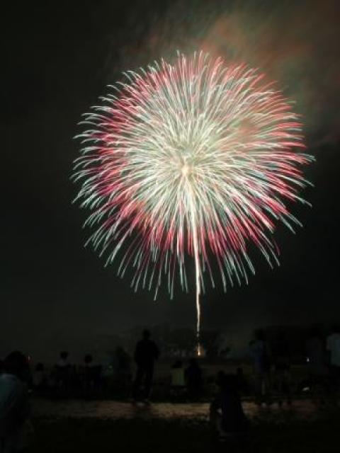 おぐに夏まつり「町民花火大会」