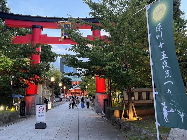 深川十五夜まつり