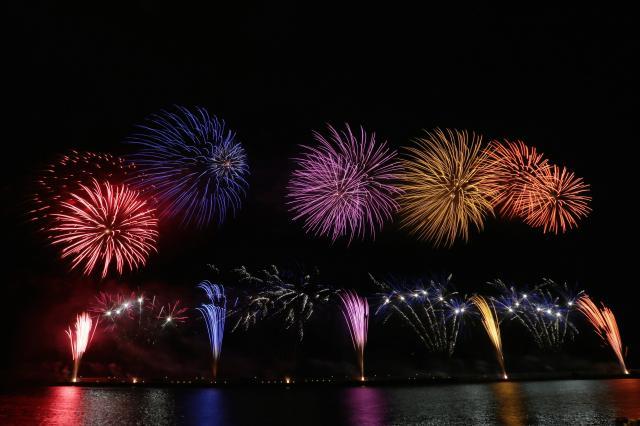 阿久根みどこい秋まつり　花火大会